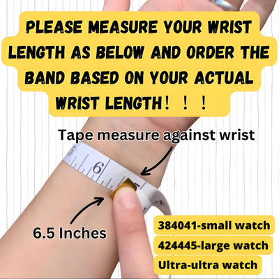 Apple Watch Beaded Band for all models, 3 strands 8mm beads with Botswana Agate/Agentina Rhodochrosite
